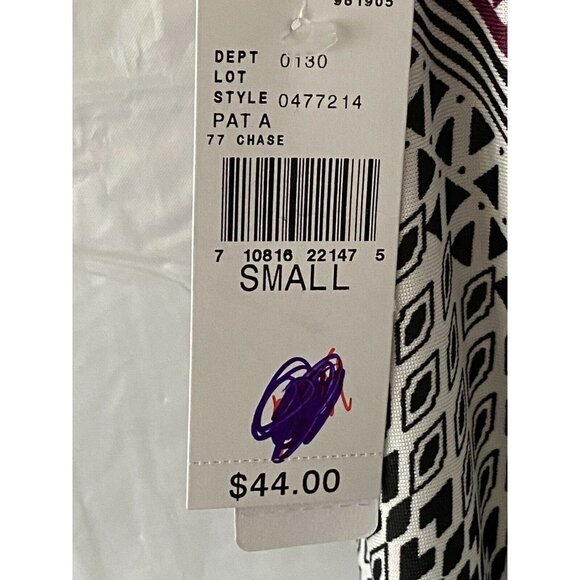 ND New Directions Boho Maxi Skirt S Chevron Geometric Multicolor Festival Y2K - Picture 5 of 9